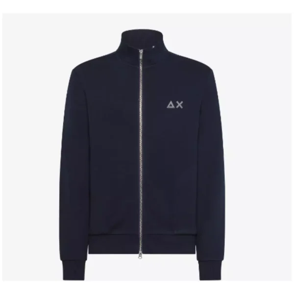 FULL ZIP COTTON FL NAVY BLUE