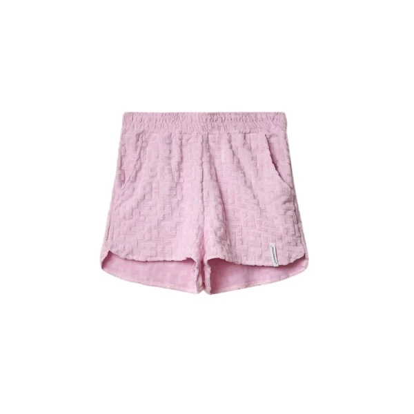 Shorts In Spugna Con Etichetta Hinnominate