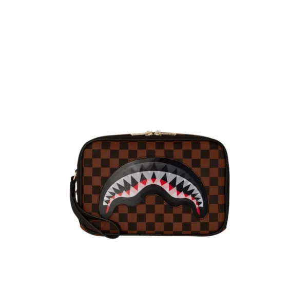 Sprayground Pochette SHARKS IN PARIS LENTICOLARE CHOMP TOILETRY BRICK