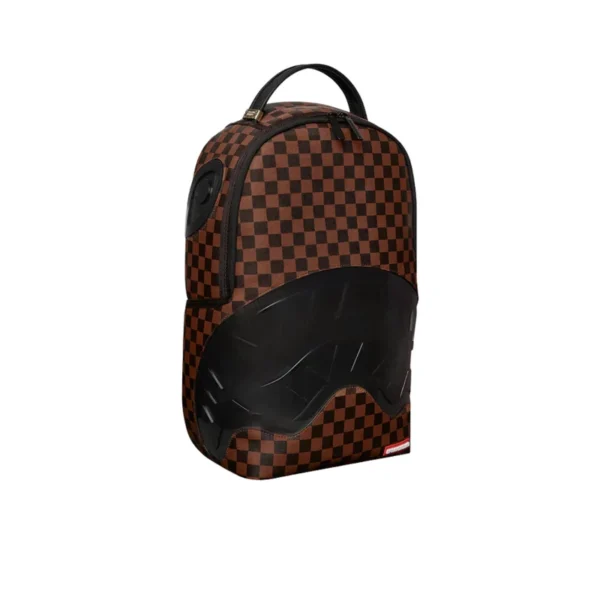 Zaino Sprayground CLEAR RUBBER SHARKS IN PARIS DLXSV BACKPACK Marrone