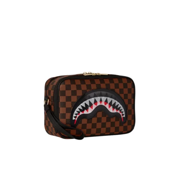 Sprayground Pochette SHARKS IN PARIS LENTICOLARE CHOMP TOILETRY BRICK